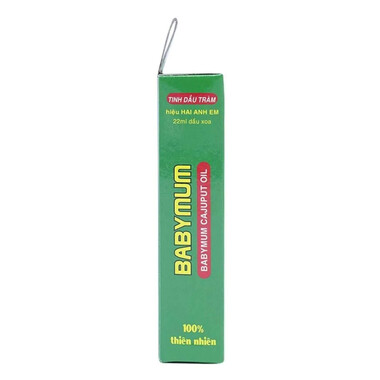 Tinh dầu tràm Babymum 22ml - Giữ ấm, ngừa cảm cúm, giảm sưng ngứa