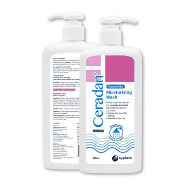 Ceradan Moisturising Body Wash - Sữa tắm dùng cho body và mặt (280ml)