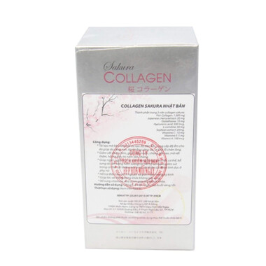 Viên uống Collagen Sakura Nhật Bản – Dưỡng da, giảm nếp nhăn, chống lão hóa