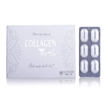 Viên uống Collagen Tây Thi: Giúp da căng mịn, chống lão hóa (20 vỉ x 6 viên)