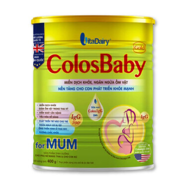 Colosbaby Gold Mum - Sữa dành cho mẹ bầu hoặc đang cho con bú (400gr)