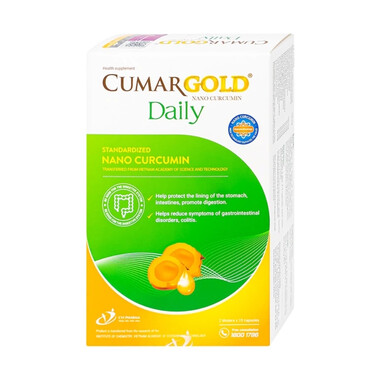Đại Tràng Cumargold cải thiện rối loạn tiêu hoá (Hộp 20 viên)