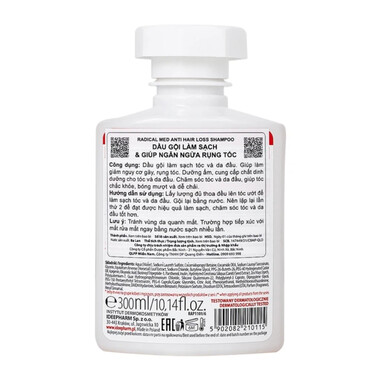 Dầu Gội Radical Med Anti - Hair Loss: Ngăn Ngừa Gàu, Rụng Tóc 300ml