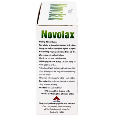 Dung dịch uống Novolax Novocare