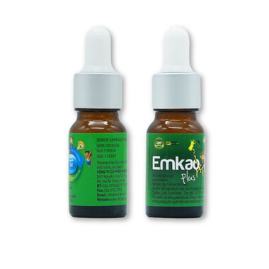 Emkao Plus – Vitamin D3 và K2, giúp trẻ phát triển chiều cao (5ml)