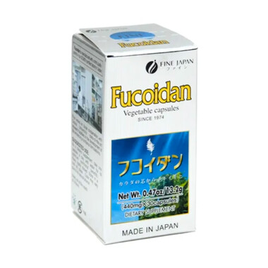 Viên uống Fucoidan Fine Japan - Tăng cường đề kháng và miễn dịch (Hộp 30 viên)