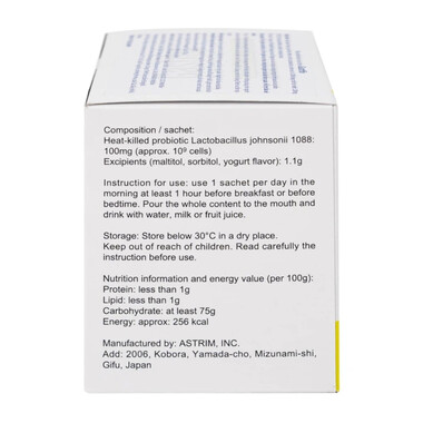 Gastifix EW Nutrition - Hỗ trợ tiêu hóa, giảm trào ngược dạ dày (Hộp x 30 gói)