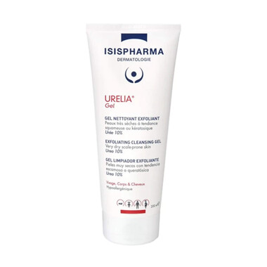 Gel tắm gội Isis pharma urelia - Cho da bong tróc, tăng sừng và giữ ẩm