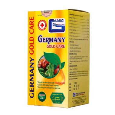 Germany Gold Care - Viên uống hỗ trợ hạ đường huyết (Hộp x 30 viên)