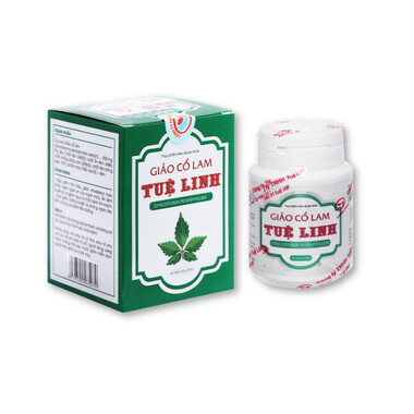 Giảo Cổ Lam Tuệ Linh - Viên uống hỗ trợ chuyển hóa đường, giảm mỡ máu, ngừa xơ vữa (Hộp x 60 viên)
