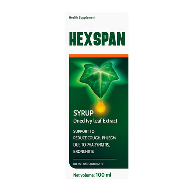 Hexspan 100ml - Hỗ trợ giảm ho, giảm đờm, viêm phế quản