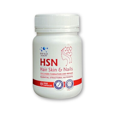 HSN Hair Skin & Nails - Viên uống đẹp da, dưỡng móng, dưỡng tóc (Hộp x 30 Viên)