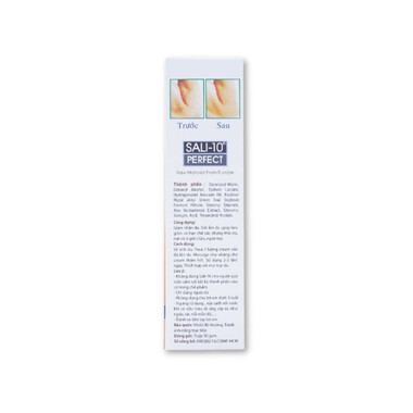 Sali-10 Perfect Foot And Hand Cream - Kem dưỡng ẩm, làm mềm da, giảm nhăn và khô nứt ở gót chân, ngón tay (30g)