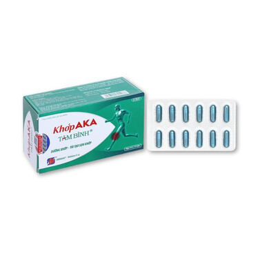 Khớp AKA Tâm Bình - Viên uống hỗ trợ giảm đau mỏi vai gáy, đau nhức xương khớp (Hộp x 60 viên)