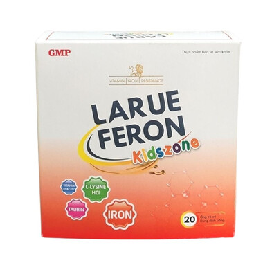 Larue Feron - Bổ sung sắt giúp ăn ngon miệng (Hộp x 20 ống)