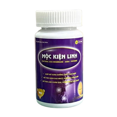 Thực phẩm bảo vệ sức khỏe Mộc Kiện Linh - Hỗ trợ khớp và cột sống (Hộp 80 viên)