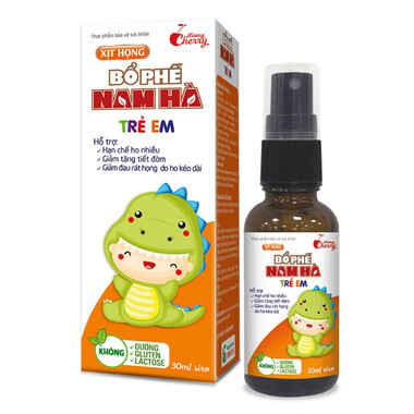 Bổ phế Nam Hà - Xịt họng trẻ em (Hộp x 30 viên)