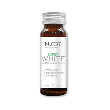 Nucos Super White - Nước uống collagen hỗ trợ sáng da, chống lão hóa (Hộp x 10 chai)