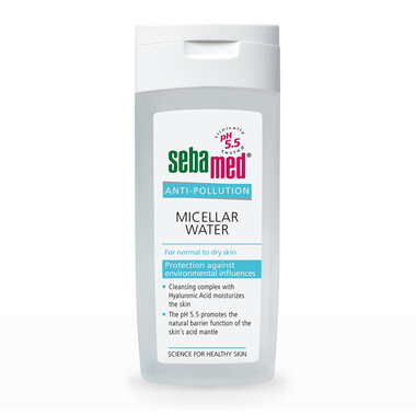 Nước tẩy trang dành cho Da thường & Da Khô Sebamed Anti Pollution Micellar Water (200ml)