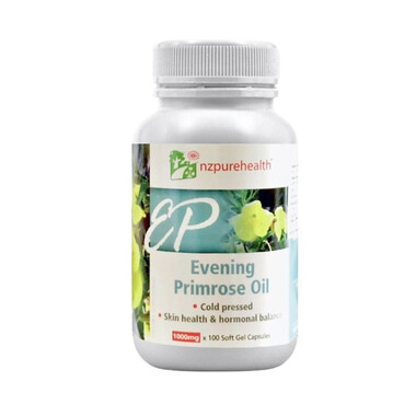Evening Primrose Oil NzPurehealth - Viên uống dầu hoa anh thảo (Hộpx 100 viên)