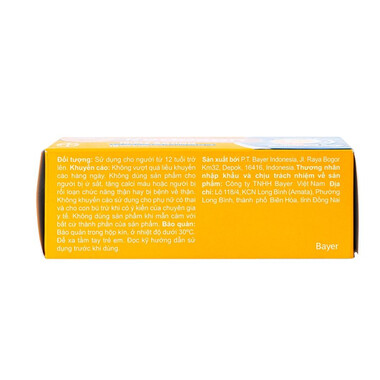 Redoxon Triple Action Bayer - Viên sủi hỗ trợ nâng cao sức đề kháng, bổ sung vitamin C, D và kẽm (Hộp x 10 viên)