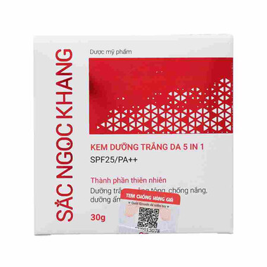 Kem dưỡng trắng da Sắc Ngọc Khang 5 In 1 - Dưỡng ẩm và mờ nếp nhắn