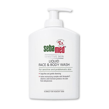 Sebamed Liquid Face & Body Wash - Sữa rửa mặt và tắm toàn thân dành cho da nhạy cảm (300ml)