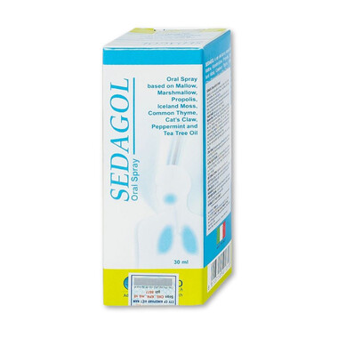 Sedagol Oral Spray Pro-Bio - Dung dịch xịt họng bảo vệ vùng họng, giảm ho, viêm họng, dịu họng (30ml)