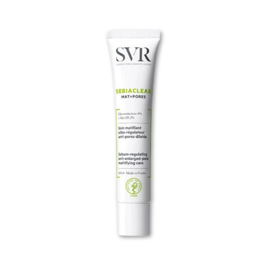 SVR Mat+Pores - Kem dưỡng kiềm dầu, thu nhỏ lỗ chân lông (40ml)
