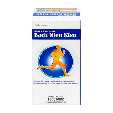 Thực phẩm bảo vệ sức khỏe viên xương khớp Bách Niên Kiện (80 viên)