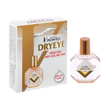 Dung dịch nhỏ mắt V.Rohto Dryeye giữ ẩm và bôi trơn cho mắt (13ml)