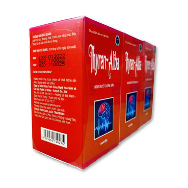 Thyren Aliba - Hoạt huyết dưỡng não (Hộp x 60 viên)