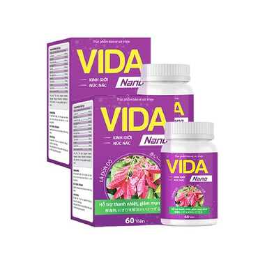 Viên uống hỗ trợ cơ thể thanh nhiệt Vida Nano