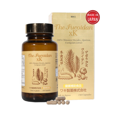Thực phẩm bảo vệ sức khỏe The Fucoidan xK (180 viên)
