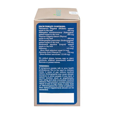 Viên uống Vitatree Lung Detox hỗ trợ giảm ho, bảo vệ đường hô hấp - Hộp 60 viên