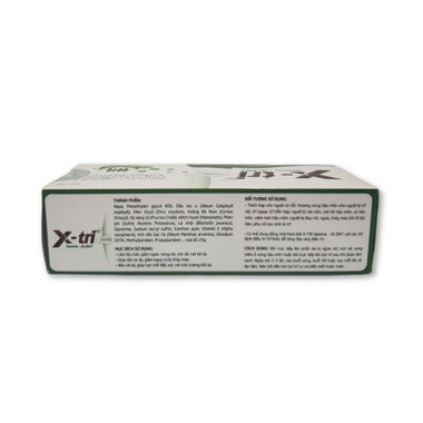 X-tri Nam Hà - Kem bôi hậu môn, hỗ trợ trị trĩ (20g)