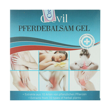 Gel massage Crevil Essential Pferdebalsam 250ml – Giảm đau nhức cơ, xương khớp hiệu quả
