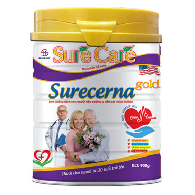 SureCare Surecerna Gold – Sữa dinh dưỡng cho người tiểu đường & tiền đái tháo đường