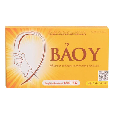 Bảo Y - Hỗ trợ hạn chế sự phát triển của khối u, tăng cường sức đề kháng (30 viên)
