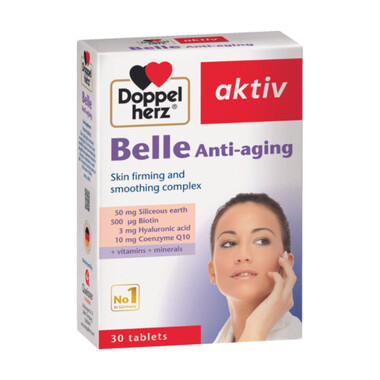 Belle Anti-aging – Viên uống hỗ trợ làm đẹp da, bổ sung vitamin và khoáng chất