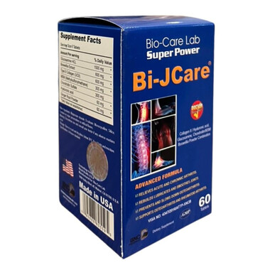 Bi-Jcare – Hỗ trợ xương khớp, bổ sung chất nhờn, tái tạo sụn hiệu quả (120 viên)