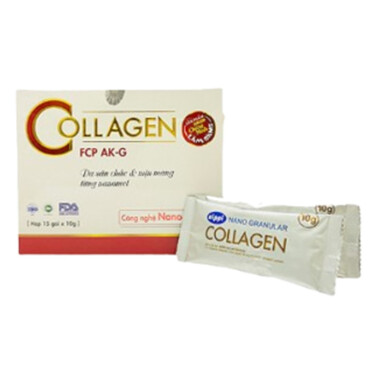Bột uống Collagen FCP AK-G – Hỗ trợ đàn hồi da, chống lão hóa hiệu quả
