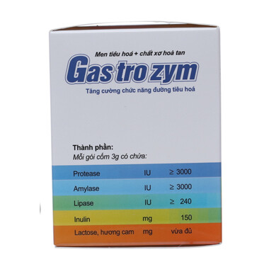 Cốm Gastrozym – Bổ sung men tiêu hóa, hỗ trợ tiêu hóa khỏe mạnh
