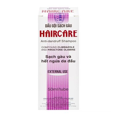 Dầu gội Haircare Bimex sạch gàu và hết ngừa da đầu (Chai 50ml)