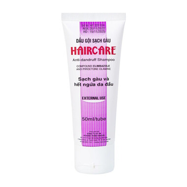 Dầu gội Haircare Bimex sạch gàu và hết ngừa da đầu (Chai 50ml)