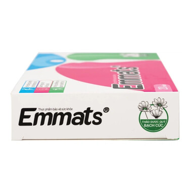 Viên uống Emmats TW3 hỗ trợ giảm nguy cơ lão hóa và cải thiện nội tiết tố (Hộp 20 viên)