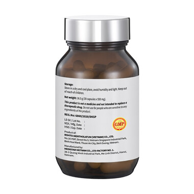 Viên uống Glutathione D-na dưỡng trắng da, mờ nám và tàn nhang (Hộp 60 viên)