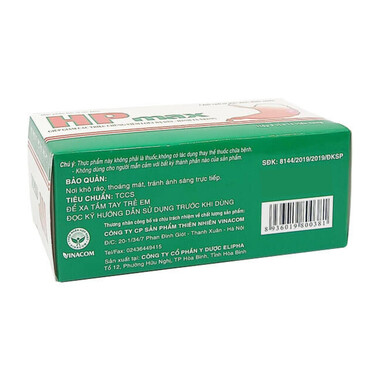 Viên uống HP Max Vinacom – Giúp giảm viêm loét dạ dày, bảo vệ niêm mạc dạ dày