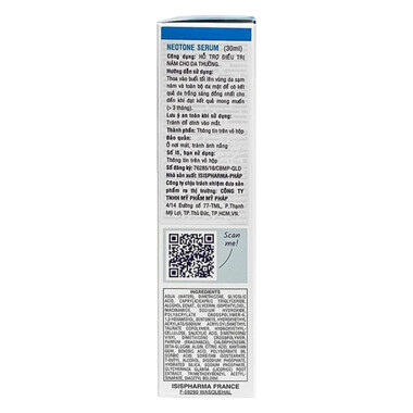 Isis Pharma Neotone – Kem dưỡng trắng, trị sạm nám và tàn nhang hiệu quả