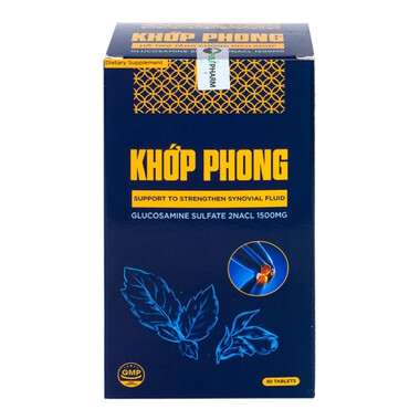 Viên uống Khớp Phong tăng cường dịch khớp, giảm nguy cơ thoái hóa khớp (Hộp 30 viên)